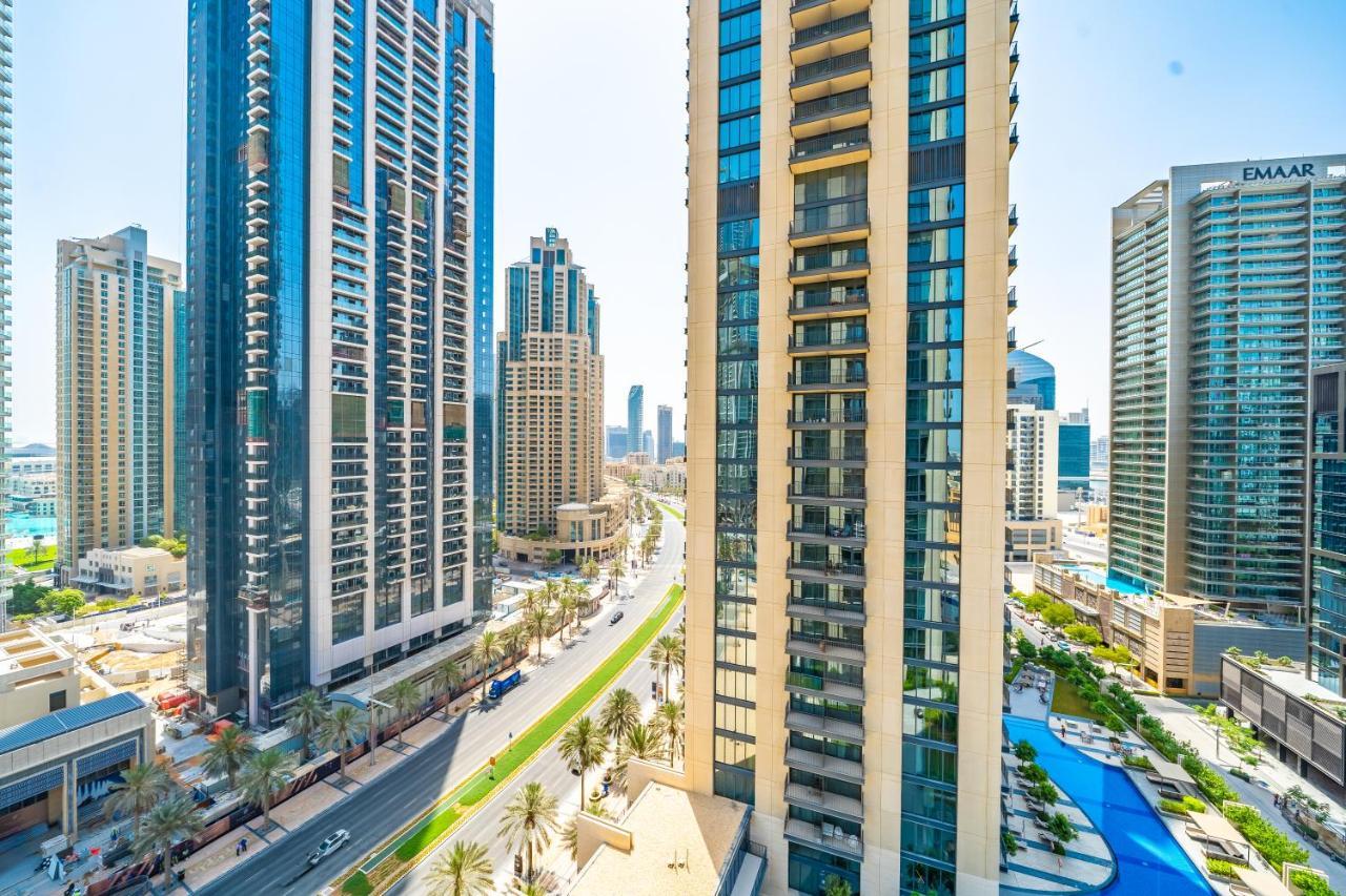 Incredible Views From This Classy Apt With Terrace Dubai Dış mekan fotoğraf